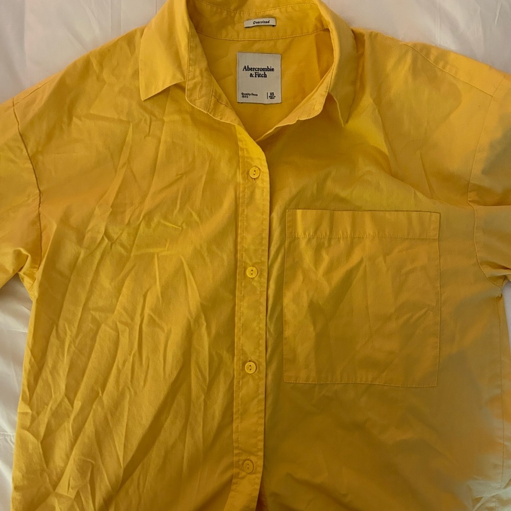 Oversized button down
